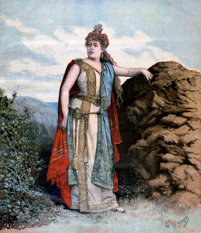 Renee Richard a Sapho című operában, 1893 alkotó: Henri Meyer