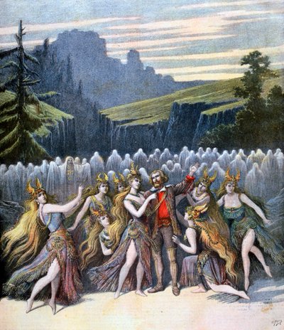 Nyugodj békében, előadás a Théâtre de la Gaîté-ban, 1894 alkotó: Henri Meyer