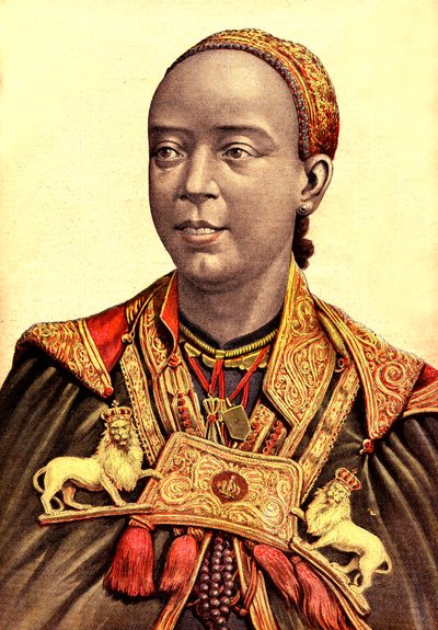 Taytou Betel, Empress Consort of Menelik II of Ethiopia  alkotó: Henri Meyer