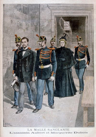 Albert és Marguerite Dubois bérgyilkosok, 1896 alkotó: Henri Meyer