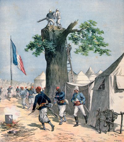 Haut-Niger védelme, Francia Szudán, 1891 alkotó: Henri Meyer