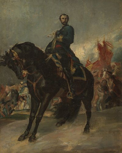 Juan Prim tábornok (1814-1870) alkotó: Henri Regnault