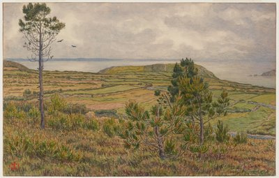 Douarnenez-öböl. Morgat alkotó: Henri Rivière