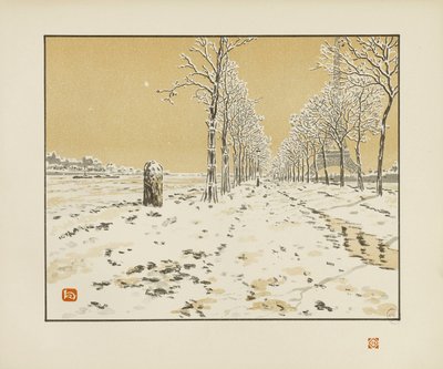 A Hattyúk szigetéről [Az Eiffel-torony harminchat látképe] alkotó: Henri Rivière