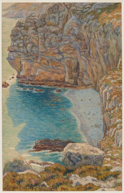 Port Haor sziklái, Morgat alkotó: Henri Rivière