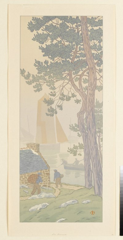 A köd (4. lap innen: Az órák varázsa) alkotó: Henri Rivière