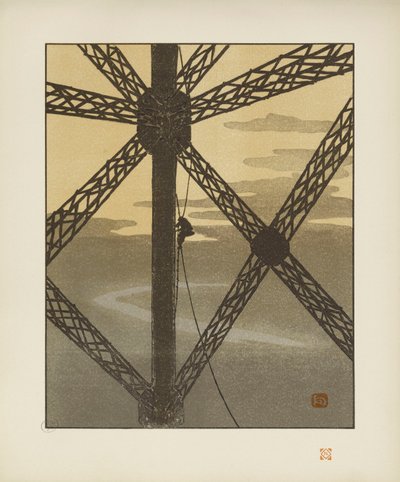 A torony festője [Az Eiffel-torony harminchat látképe] alkotó: Henri Rivière