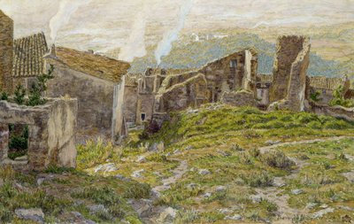 Bormes Les Mimosas régi kastélya alkotó: Henri Rivière