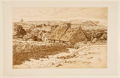 Tájkép malommal alkotó: Henri Rivière