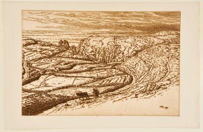 [Breton táj] alkotó: Henri Rivière