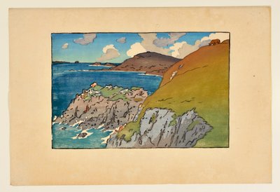 [Táj breton sziklákkal] alkotó: Henri Rivière