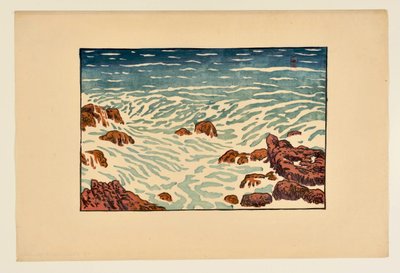 Kis emelkedő hullám, Pointe de La Haye alkotó: Henri Rivière