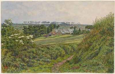 Tavasz Lesquiffinecben. Morgat alkotó: Henri Rivière