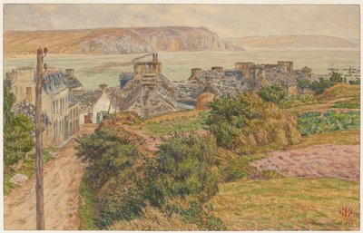 Morgat falu és öböl alkotó: Henri Rivière