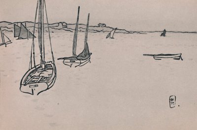 Breton táj, 1900-as évek, 1946 alkotó: Henri Rivière