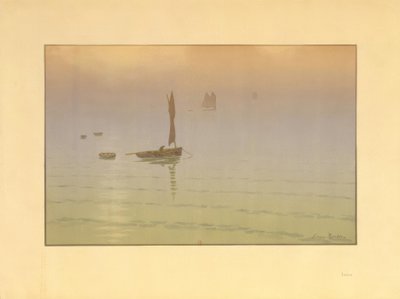 köd a tengeren alkotó: Henri Rivière