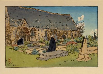 Perros-Guirec temető és templom alkotó: Henri Rivière