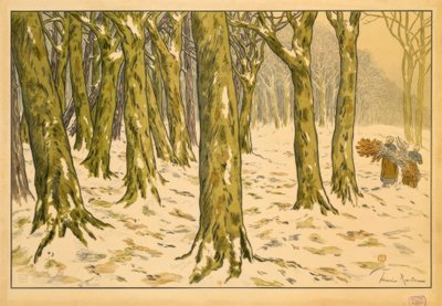 Faipari. Téli alkotó: Henri Rivière