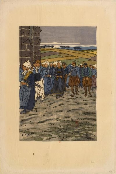 Sainte-Anne-la-Palud kegyelme alkotó: Henri Rivière