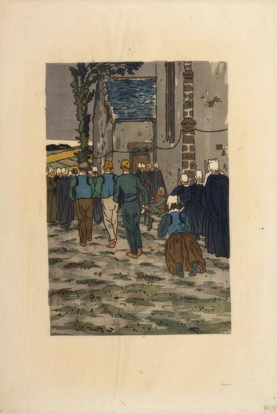Sainte-Anne-la-Palud kegyelme alkotó: Henri Rivière