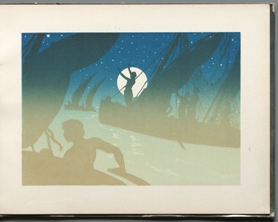 A csillagok haladása: Les Pêcheurs (lakosztály) alkotó: Henri Rivière