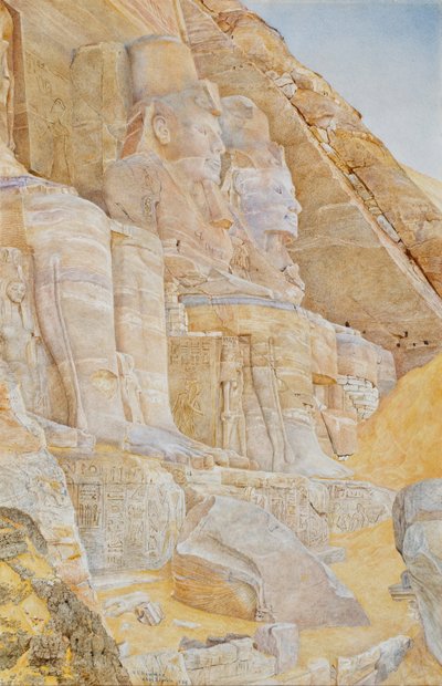 Abu Simbel nagy temploma alkotó: Henri Roderick Newmann