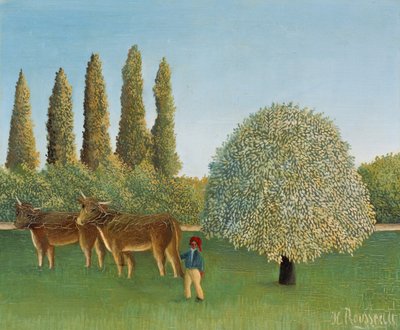 Meadowland A legelő alkotó: Henri Rousseau
