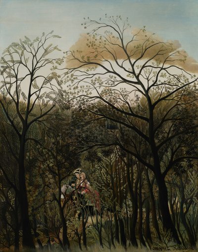 Találka az erdőben alkotó: Henri Rousseau