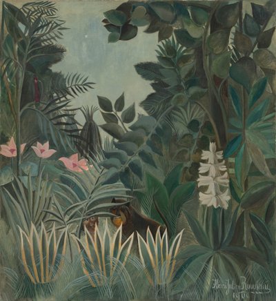 Az Egyenlítői dzsungel alkotó: Henri Rousseau