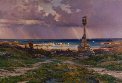 A portrieux-i vihar után alkotó: Henri Saintin