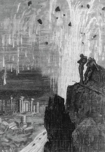 Illusztráció Jules Verne „20 000 Leagues Under the Sea” című művéből alkotó: Henri Theophile Hildibrand