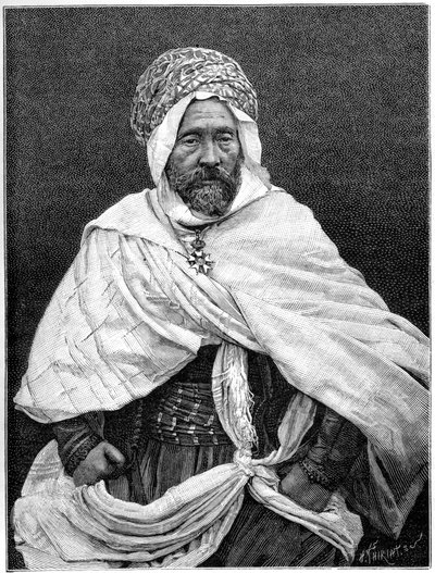 Tugurt aghája, 1890 alkotó: Henri Thiriat