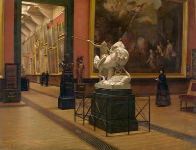A régi múzeum belseje alkotó: Henri Van Dyck