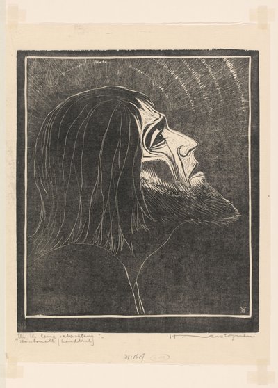 Eli, Eli lama sabachtani (eredeti cím a tárgyon) alkotó: Henri Verstijnen (signed by artist)