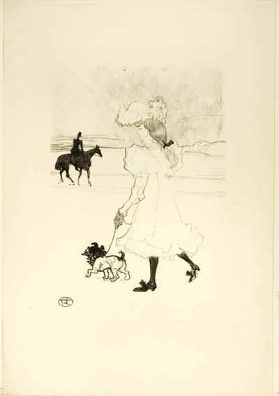 Az erdőben alkotó: Henri de Toulouse-Lautrec