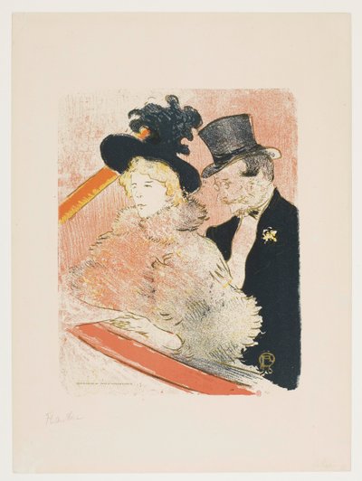 A koncerten alkotó: Henri de Toulouse-Lautrec