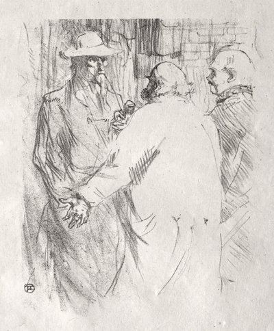 A Sinai lábánál: Clemenceau-tól Busk-ig alkotó: Henri de Toulouse-Lautrec