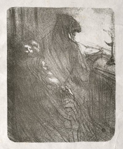 A Sínai lábánál: A lengyel zsidók imája alkotó: Henri de Toulouse-Lautrec