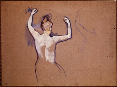 Ballet de Papa Chrysanthme (Tanulmány az egyik táncos számára) alkotó: Henri de Toulouse Lautrec