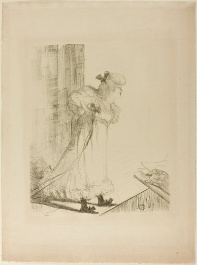 Kabaréénekes alkotó: Henri de Toulouse-Lautrec