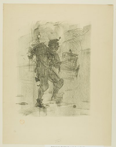 Karácsonyi ballada, Désiré Dihau dallamaiból alkotó: Henri de Toulouse-Lautrec