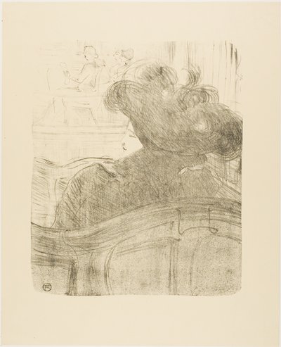 Cléo de Mérode, a Tizenhárom litográfiából alkotó: Henri de Toulouse-Lautrec
