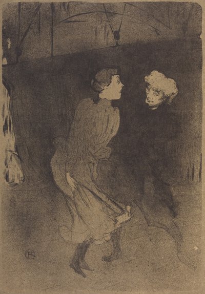 Főpróba a Folies-Bergère-ben alkotó: Henri de Toulouse-Lautrec