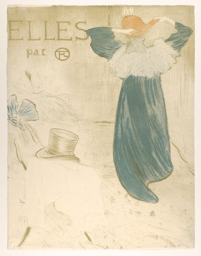 Elles (a portfólió borítója) alkotó: Henri de Toulouse-Lautrec