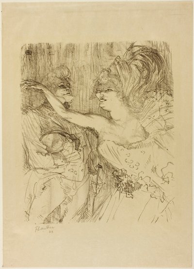 Guy és Mealy a "Paris qui Marche"-ban alkotó: Henri de Toulouse-Lautrec