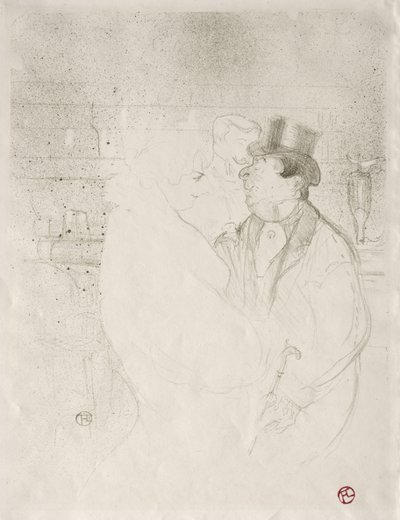Ida Heath a bárban alkotó: Henri de Toulouse-Lautrec