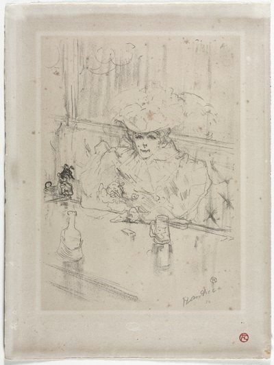 A Hannetonban alkotó: Henri de Toulouse-Lautrec