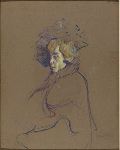 Jane Avril alkotó: Henri de Toulouse-Lautrec