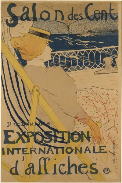 La Passagère du 54 – Promenade en Yacht (Az 54-es számú utas – Hajókirándulás) alkotó: Henri de Toulouse-Lautrec