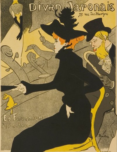 A japán diván alkotó: Henri de Toulouse-Lautrec